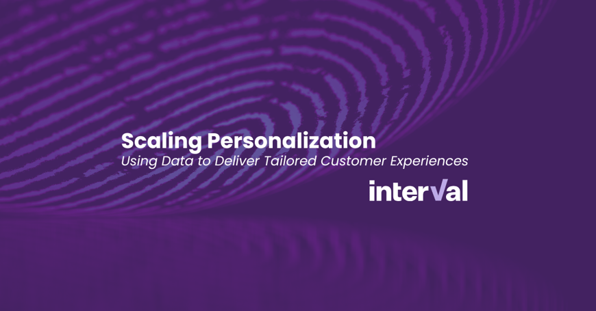 Scaling Personalization